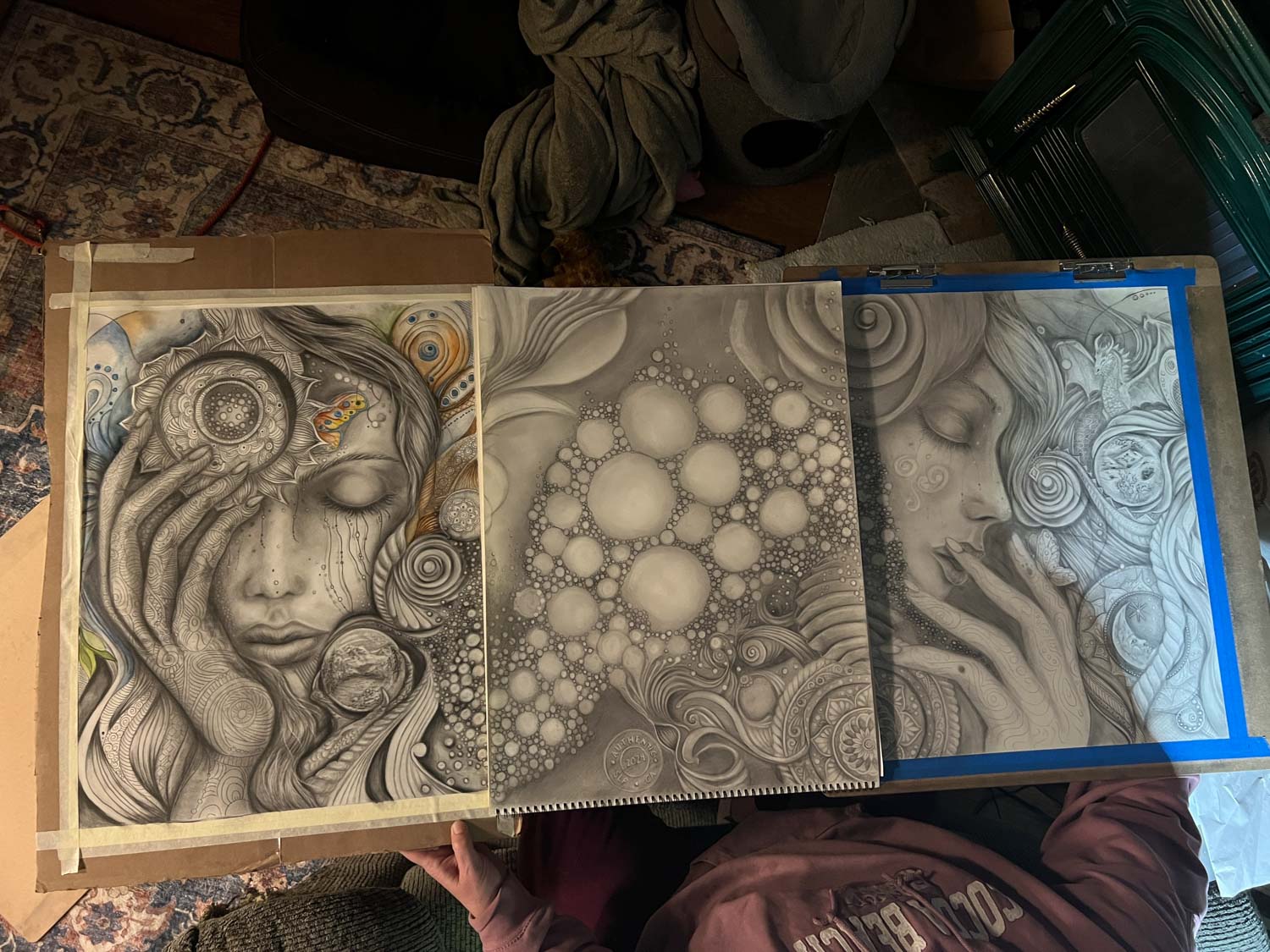 graphite drawing